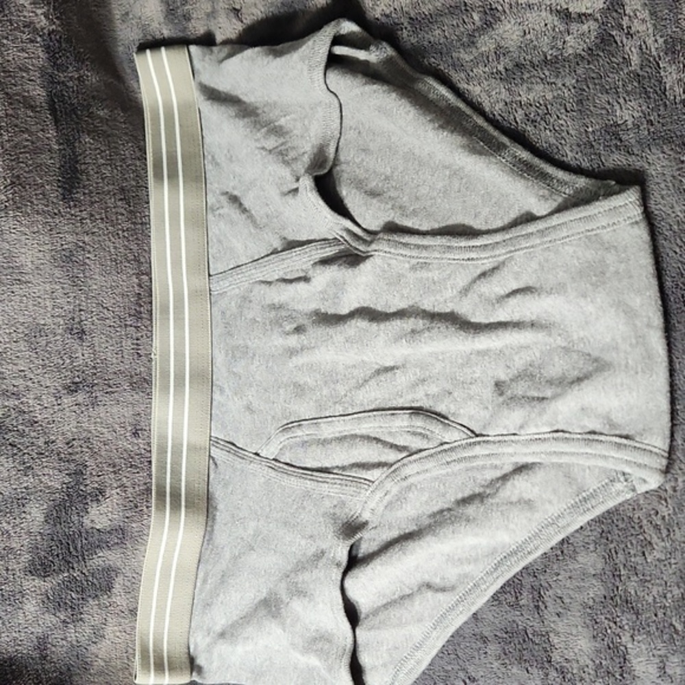 Basic Editions Grey Briefs
